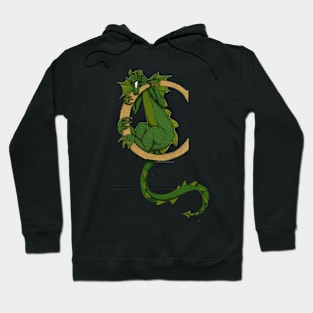 Green Dragon Letter C 2023 Hoodie